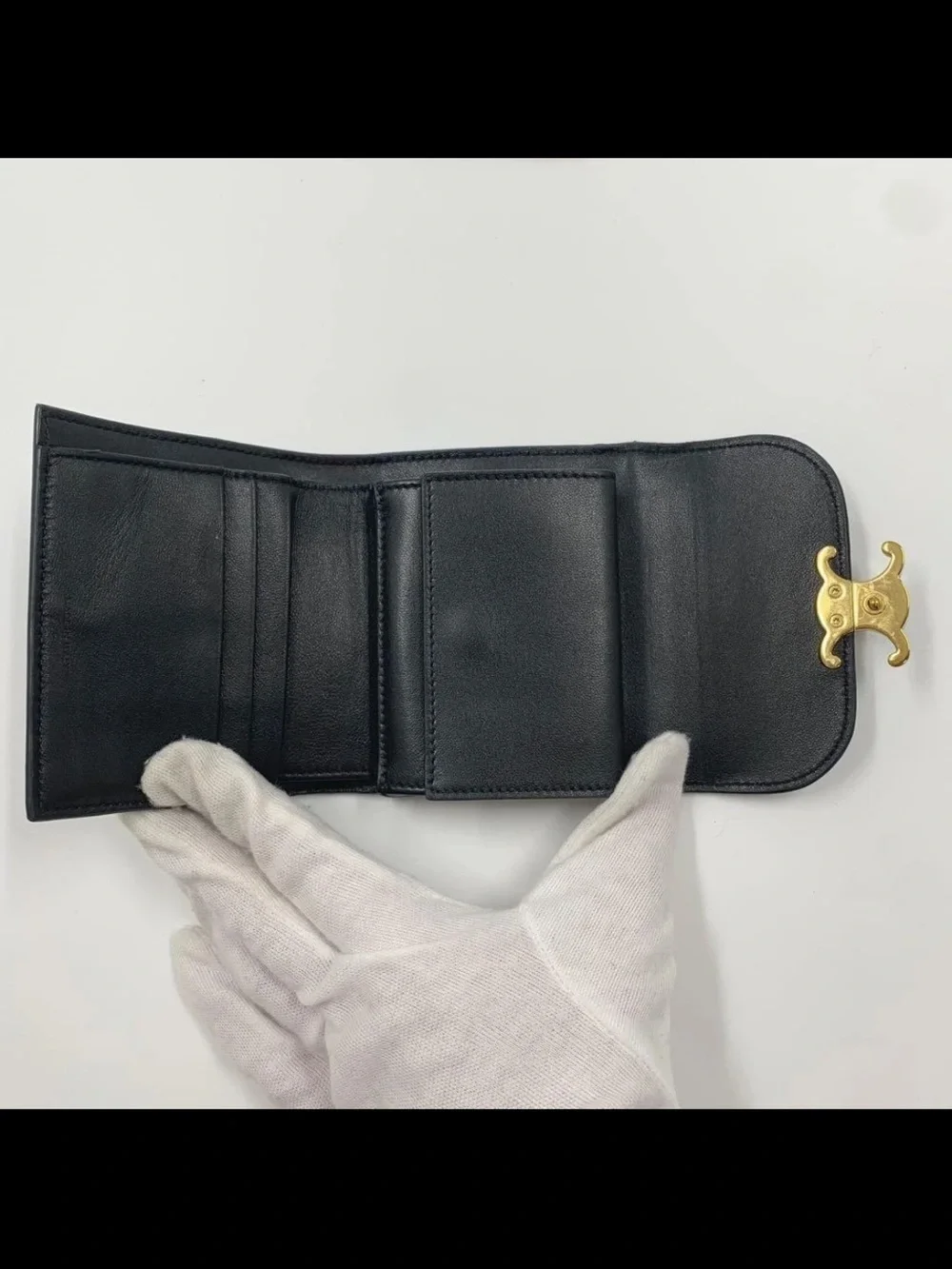 Celine black patent